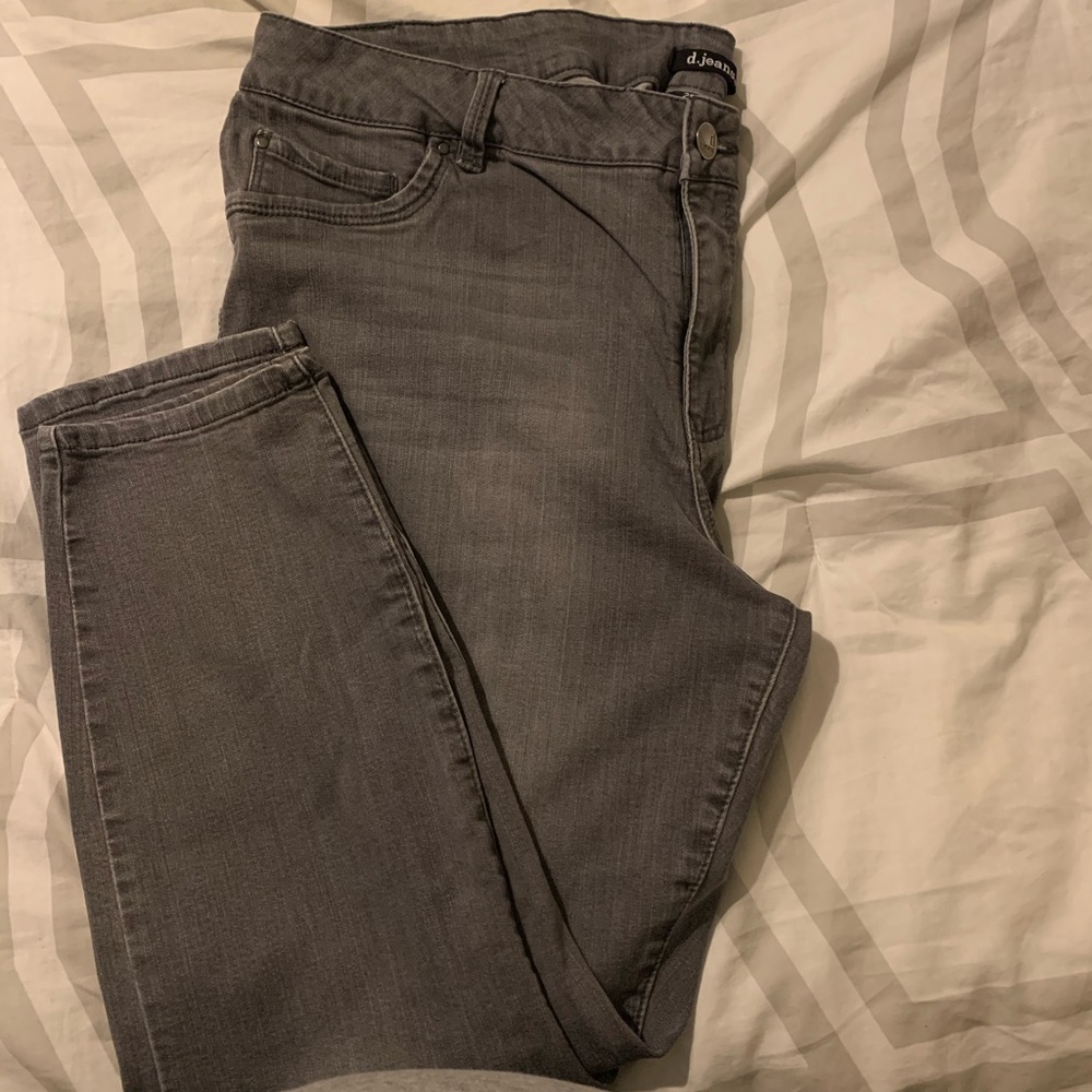 DJeans Gray Ankle Jeans